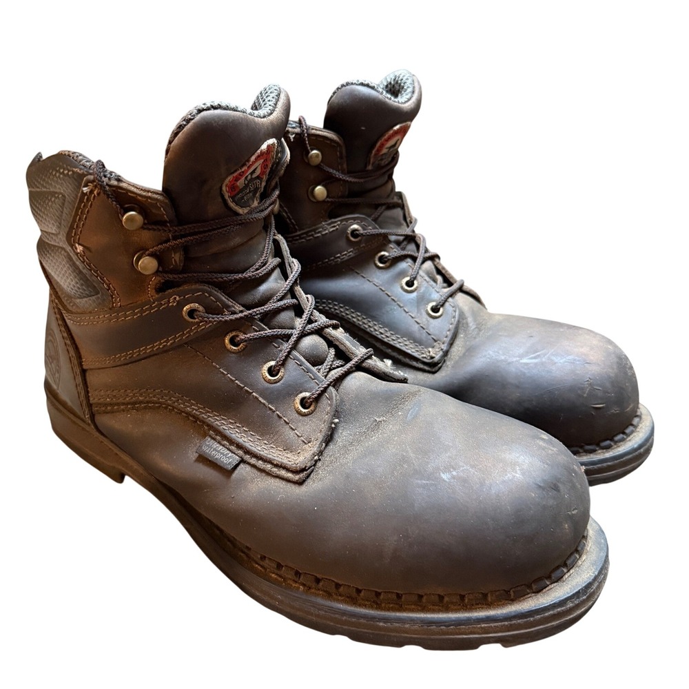 RedWing Irish Setter Work Boots Mens 12 2E Wide Brown UltraDry Waterproof 83600